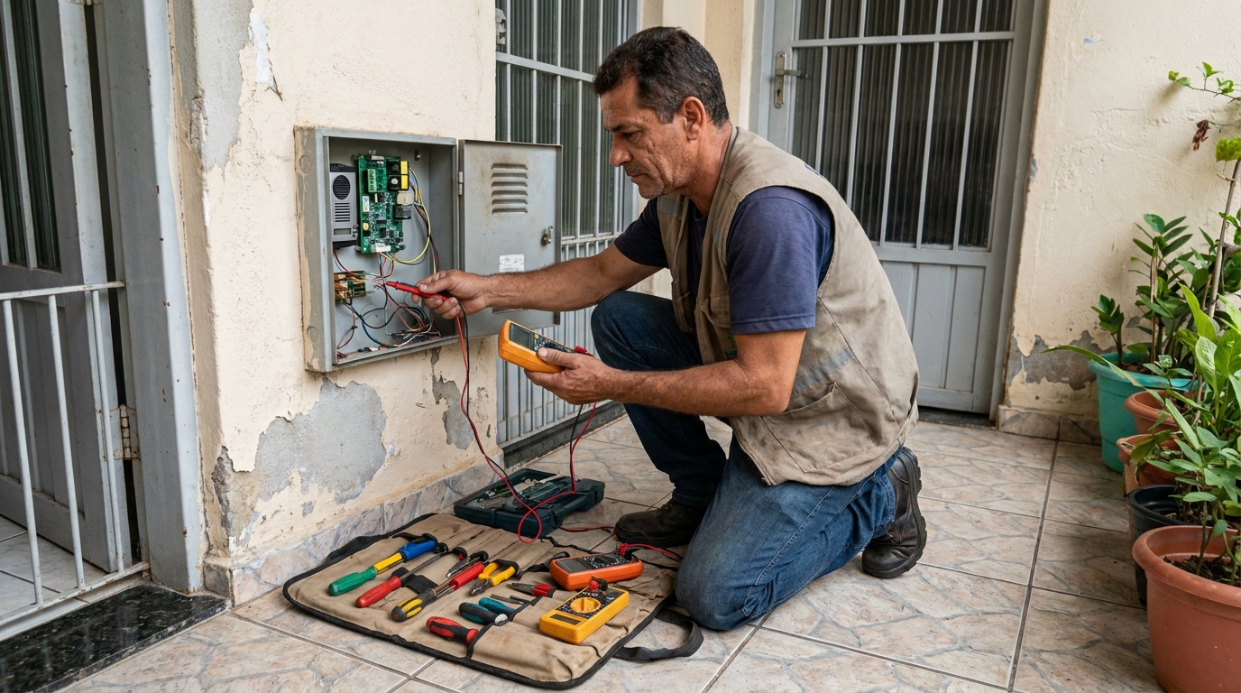 Conserto de interfone profissional em Franca‑SP